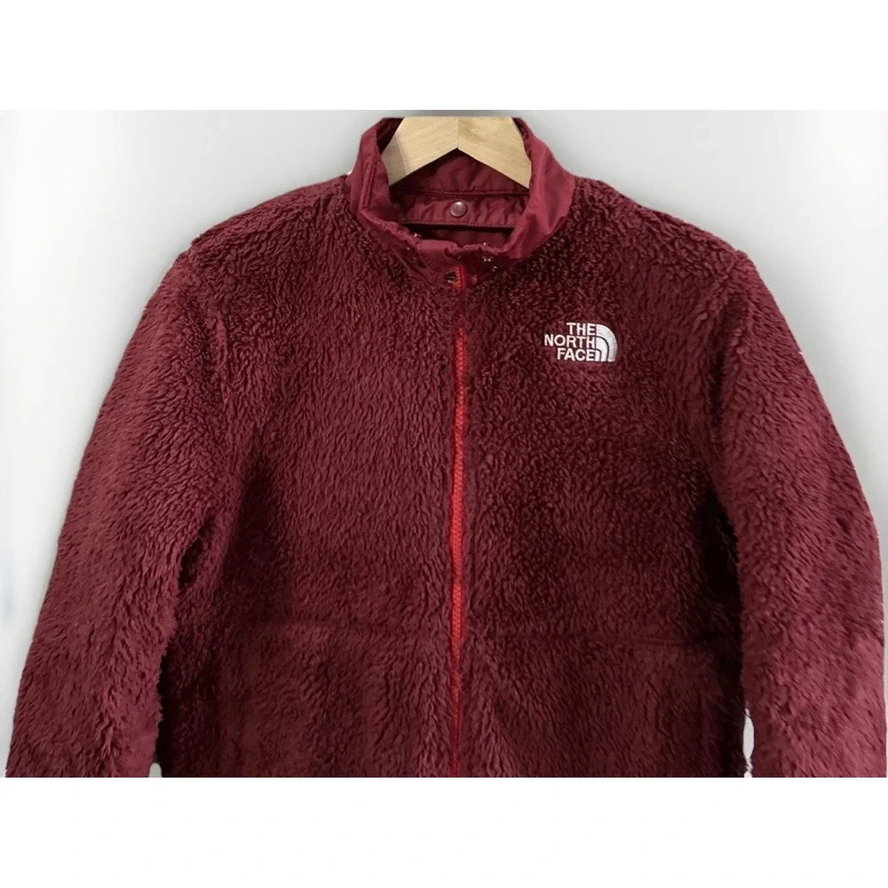 The‎ North Face Jacket Mount Chimbo Reversible Full Zip Red Sz Medium 10